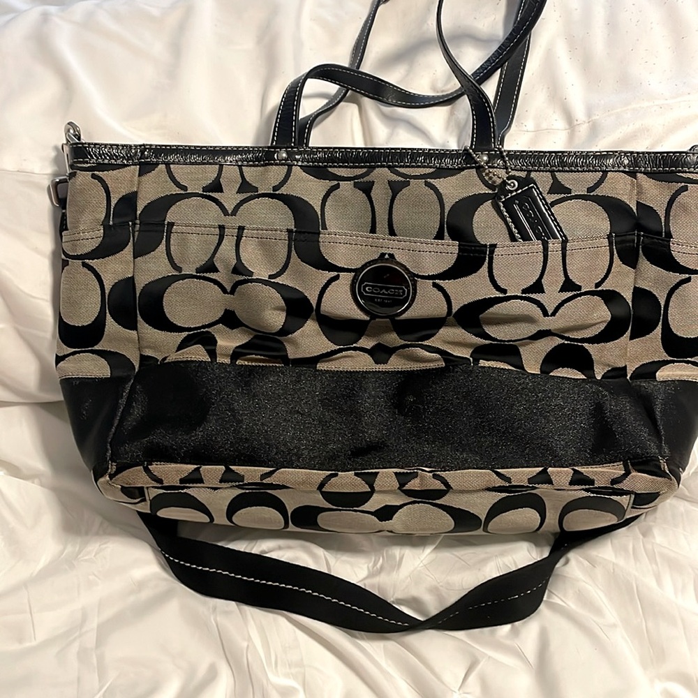 coach laptop bag